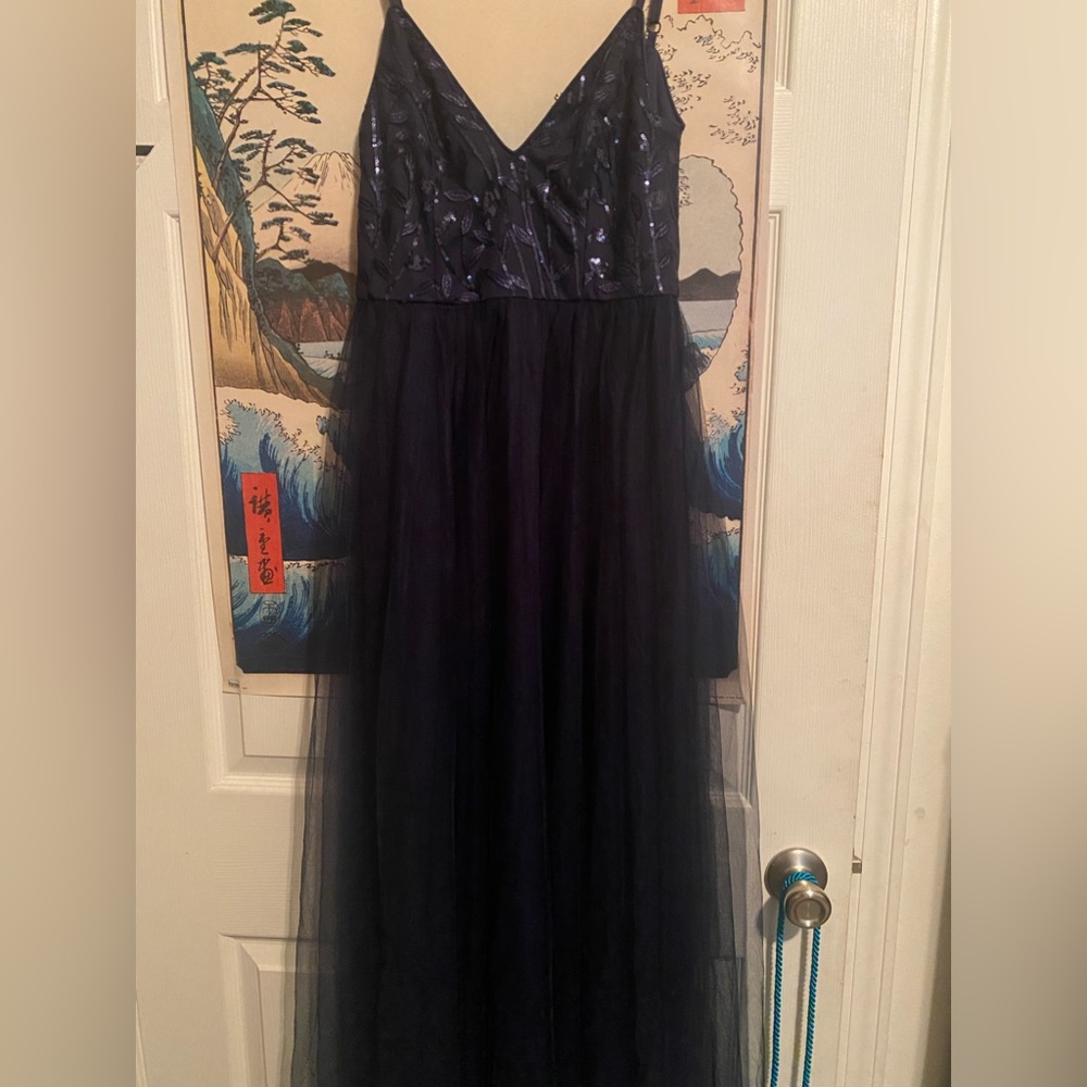 Navy Blue Dress